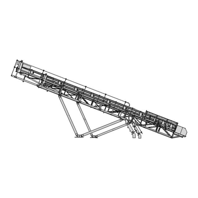 Mine Conveyor | High-Quality CAD Model