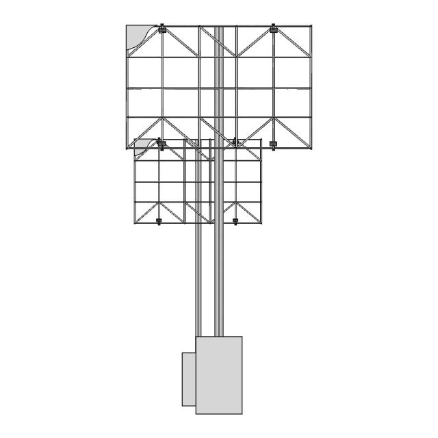Billboard 4X6M | 3D Engineering Design File
