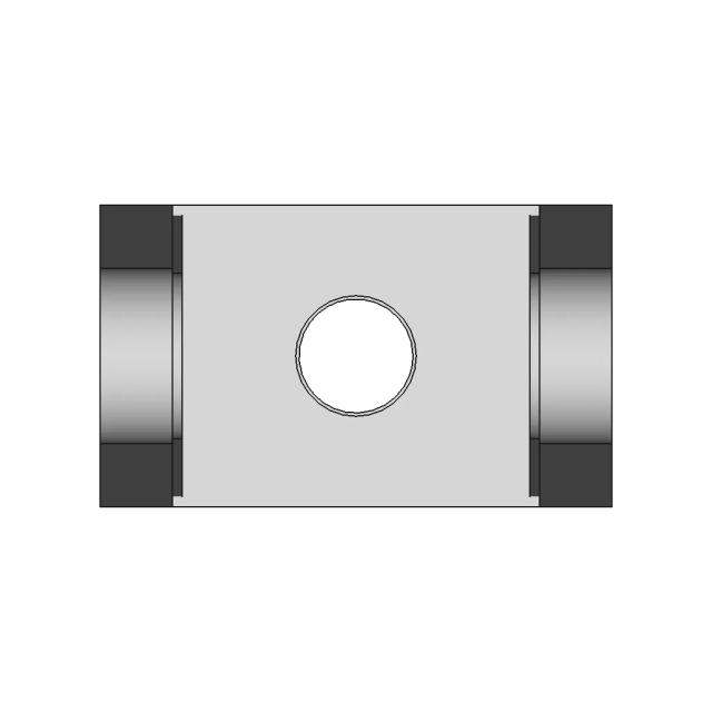 Compact Mounting Bracket With Dual Flange Design | 3D Engineering Design File