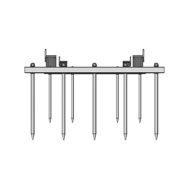 Сінажні Вила (Manure And Straw Fork) | High-Quality CAD Model