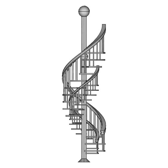 Spiral Staircase - Standard Mechanical Component