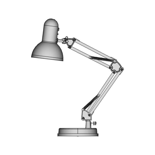 Лампа Настольная - Table Lamp - Downloadable CAD Representation