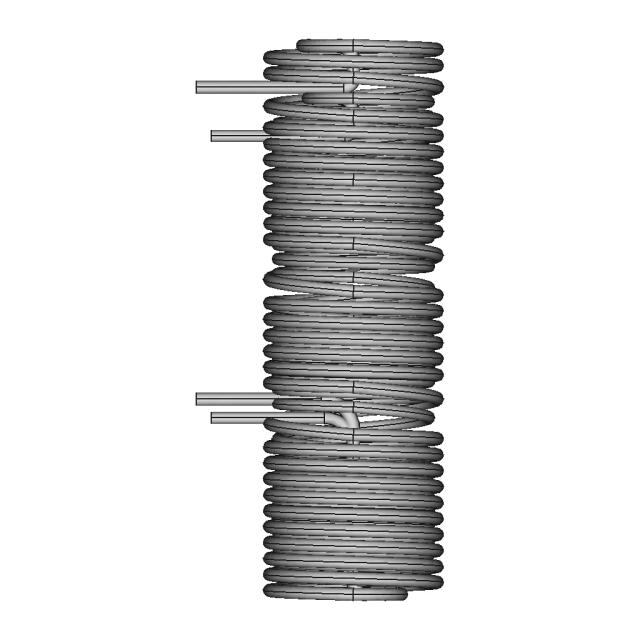 Dn 40 Sprial Hose Bundle - Standard Mechanical Component