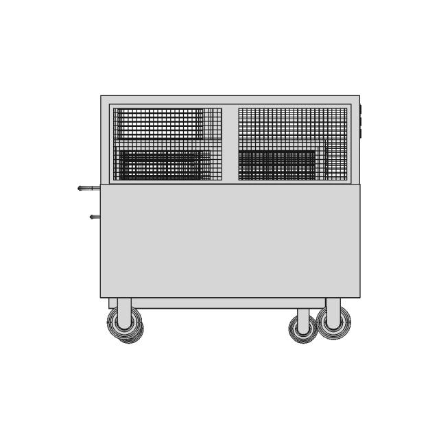 Big Tool Material Trolley With Door - Standard Mechanical Component