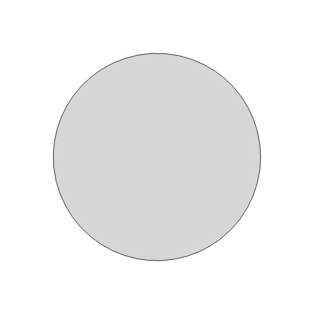 Circular Coffee Table 1 - Downloadable CAD Representation