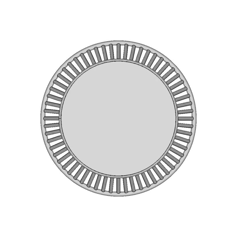Circular Coffee Table 2 - Standard Mechanical Component