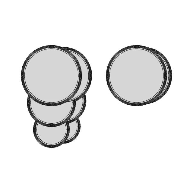 Marble Coffee Table - Downloadable CAD Representation