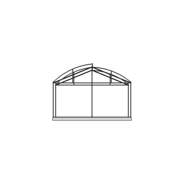 Greenhouse 6X12 M - Downloadable CAD Representation
