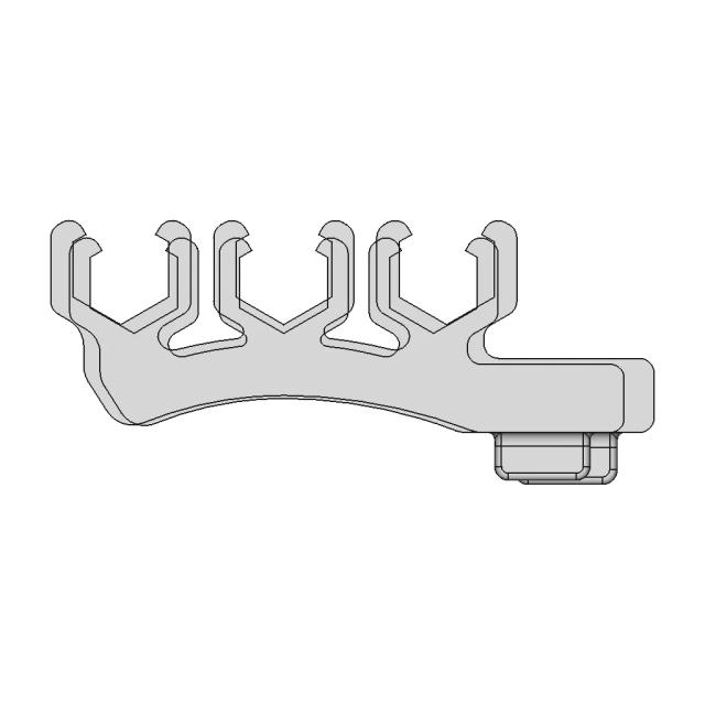 Bit Holder For Milwaukee M12 Fuel Hex Impact Driver - Downloadable CAD Representation