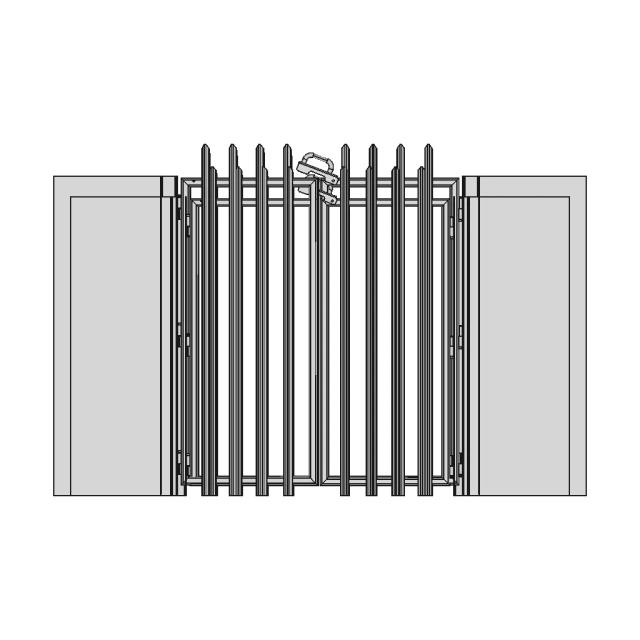Balcony Door - Downloadable CAD Representation