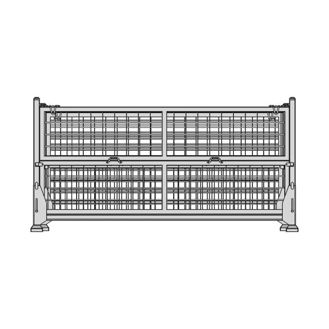 Collapsible Cage Pallet - Downloadable CAD Representation