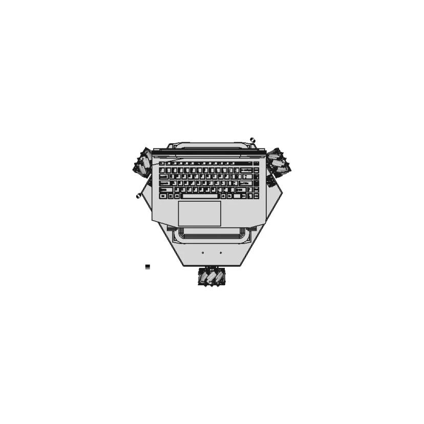 Service Robot Version 1 - Standard Mechanical Component