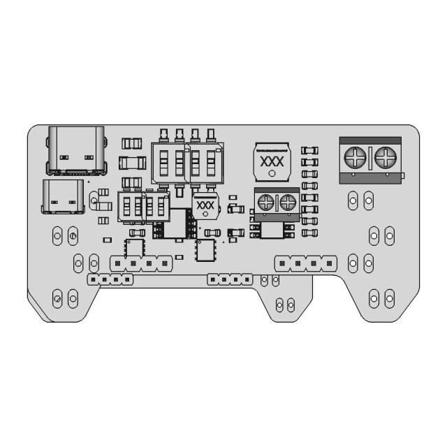 Fuente Para Protoboard Con Señuelo De Carga Unit - Standard Mechanical Component