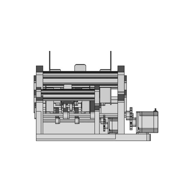 Friction Paper Feeder | High-Quality CAD Model