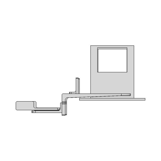 Picking Up Mechanism For Servo - Downloadable CAD Representation