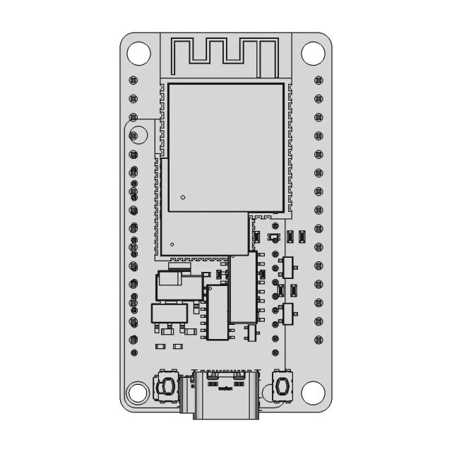 Development Board Esp32 Ch340 | High-Quality CAD Model