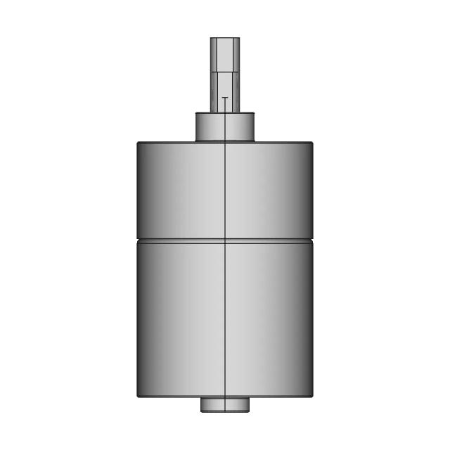 Zgb37Rg High Torque Gear Motor | 3D Engineering Design File