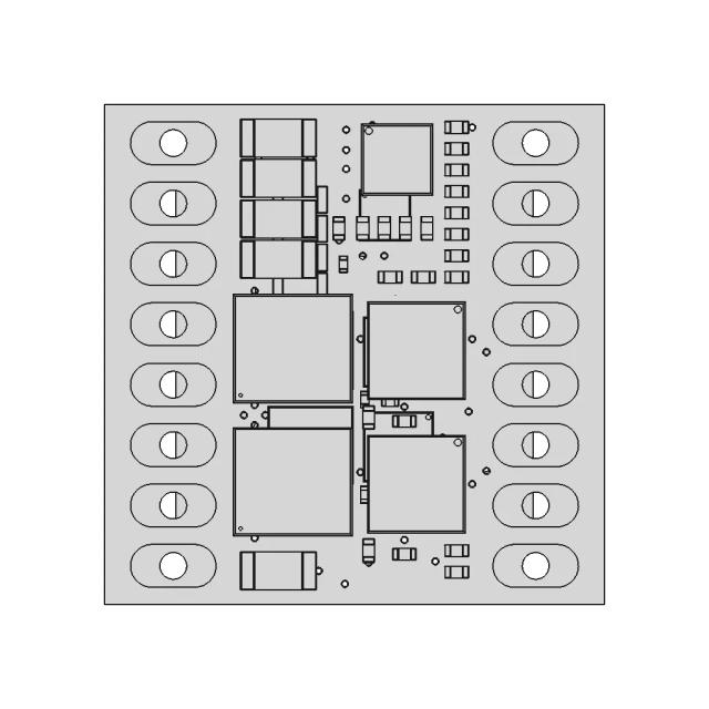 M2X10A Motor Driver 10A Tb6612Fng - Downloadable CAD Representation