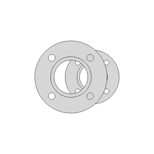 Roda Mecanum Robotic - Downloadable CAD Representation