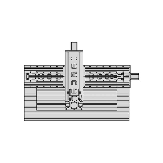 3 Axis Cartesian Robot - Downloadable CAD Representation