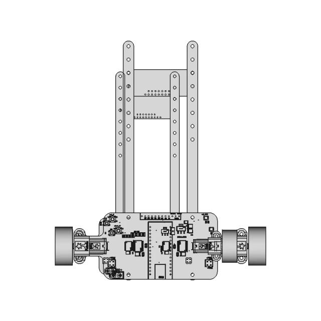 High-Speed Line Follower | 3D Engineering Design File