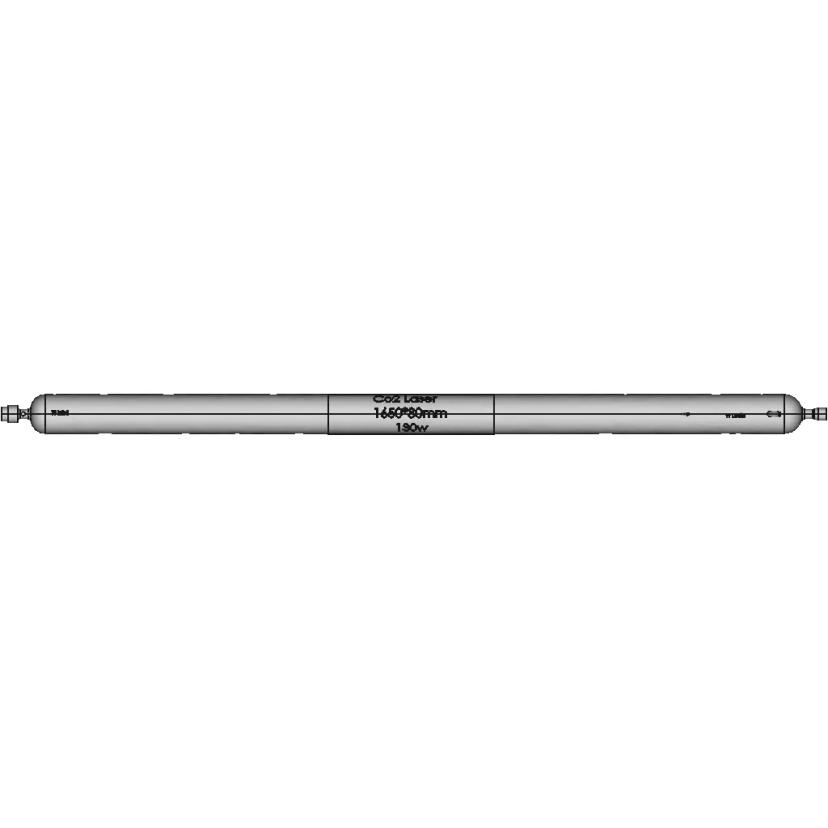 130W Laser Co2 Tube - Standard Mechanical Component