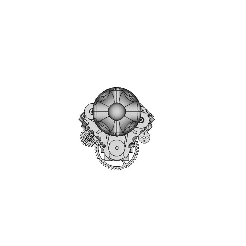 V6 Model For A School Project - Downloadable CAD Representation