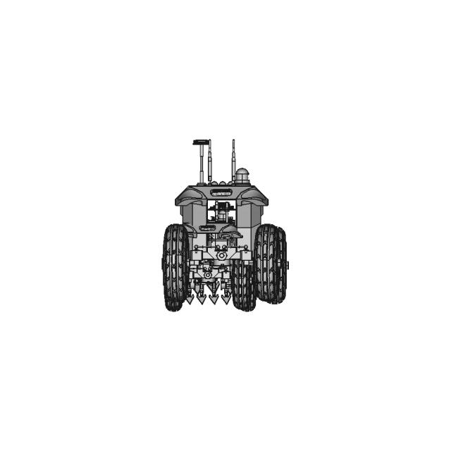 Agricultural Unmanned Ground Vehicle | High-Quality CAD Model