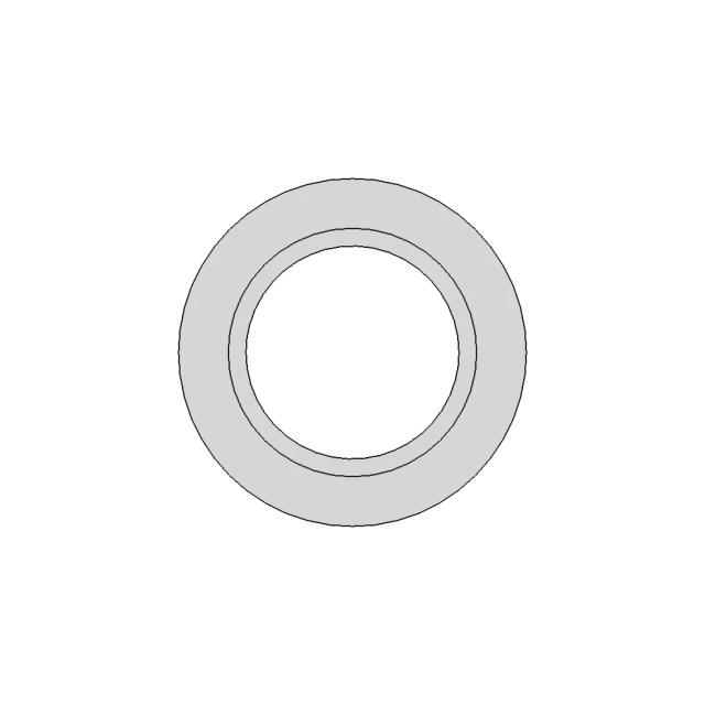 Bushing No-Crush Wheel 63.5Mm Diameter 12Mm Width | High-Quality CAD Model