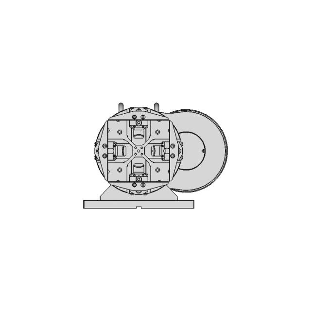 Pneumatic Clamp For Laser Pipe Cutter - Downloadable CAD Representation