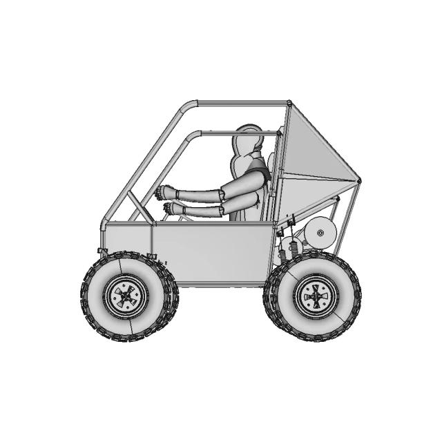 Vehicle Wheel Chassis - Step File - Downloadable CAD Representation