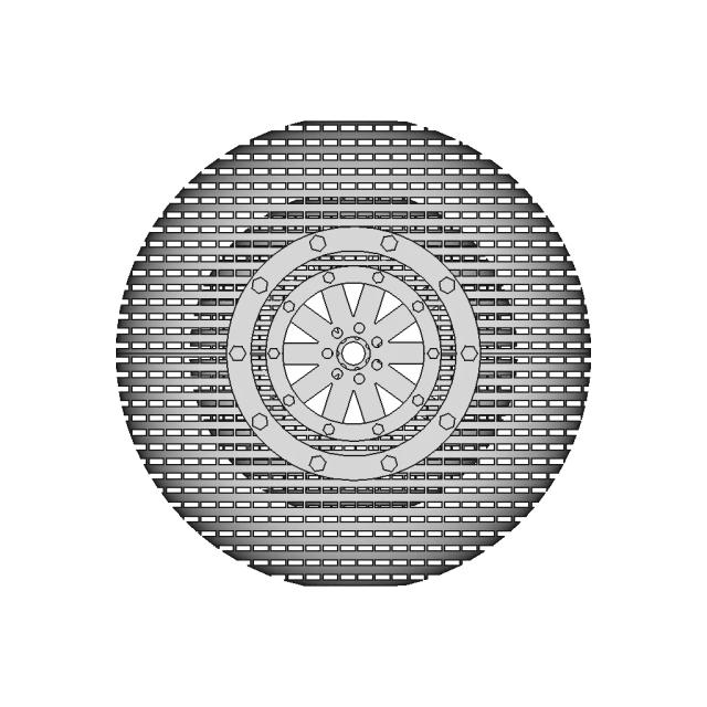 Shape Memory Alloy Wheel - Standard Mechanical Component