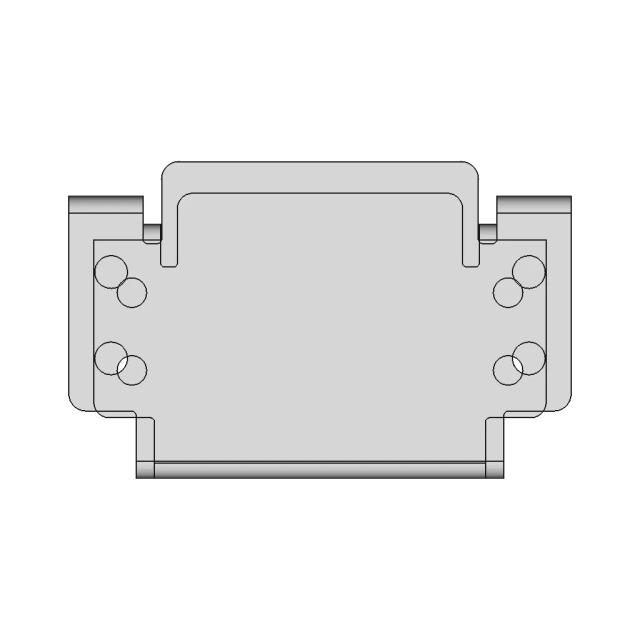 Mount For Servo Motor Mg996 & Mg 995 | 3D Engineering Design File