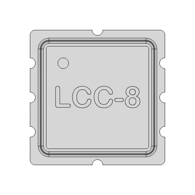 Ls-8 / Lcc-8 Ic-Package | High-Quality CAD Model