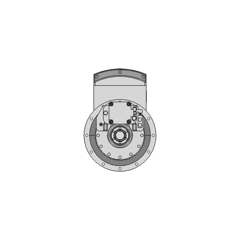Hiteco T-Jqx 5 Axis Head - Standard Mechanical Component