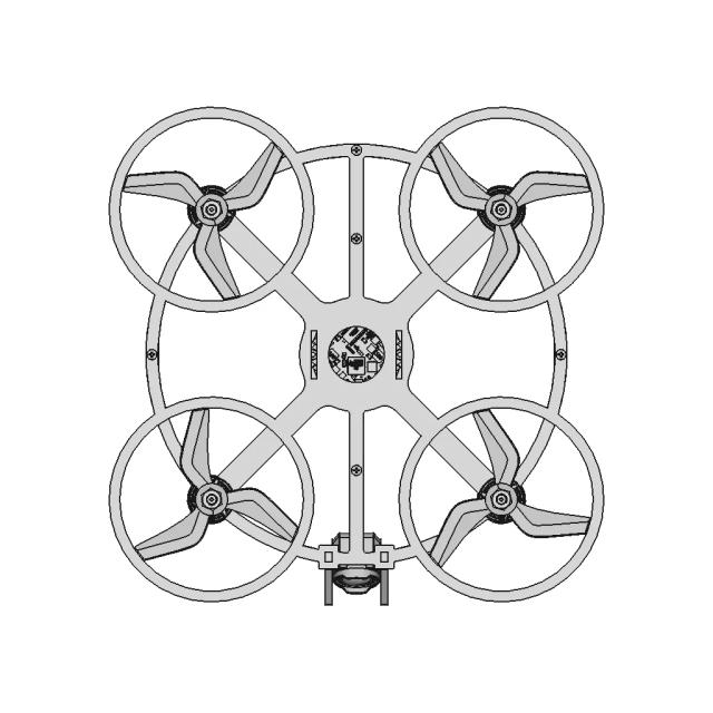 3Inch Hoop Fpv Drone | High-Quality CAD Model