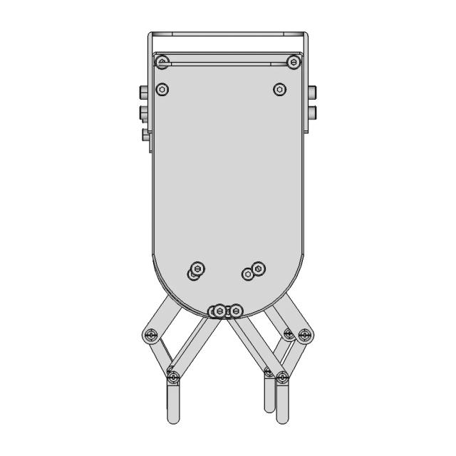 4 Bars Mechanism Gripper | 3D Engineering Design File