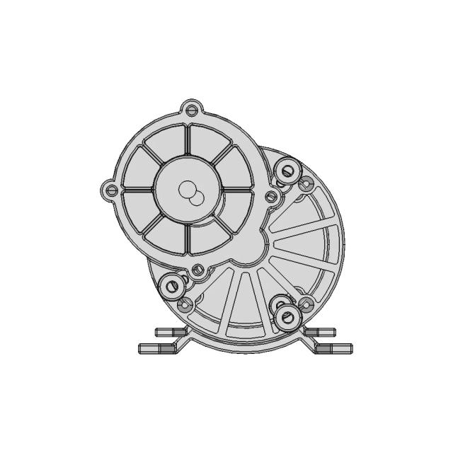Brushed 36V Dc Unite Motor | High-Quality CAD Model