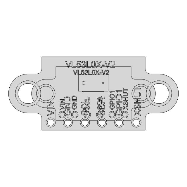 Module Vl53L0X Tof Distance Measurement | High-Quality CAD Model