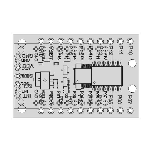 Module Pcf8575 16Bit Io Expander | 3D Engineering Design File