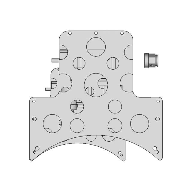 Robot Futbol Motor Amarillo | 3D Engineering Design File