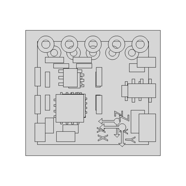 Gy-271 Hmc5883 Magnetometer Compass | 3D Engineering Design File