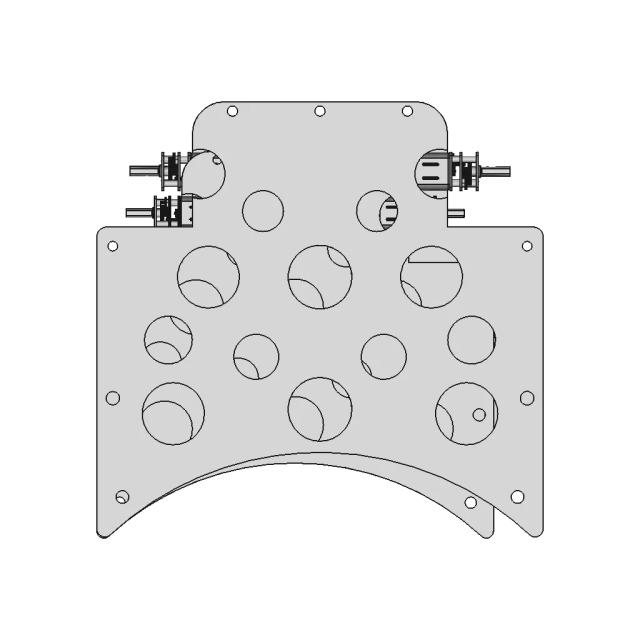 Robotfutbolpololu14X14 - Standard Mechanical Component
