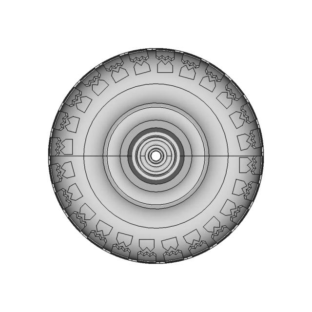 10In Wheel | 3D Engineering Design File