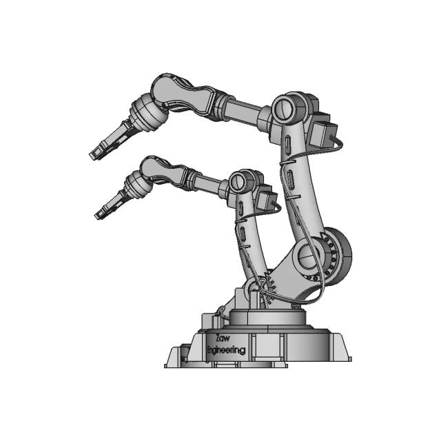 Industrial Robot Arm | High-Quality CAD Model