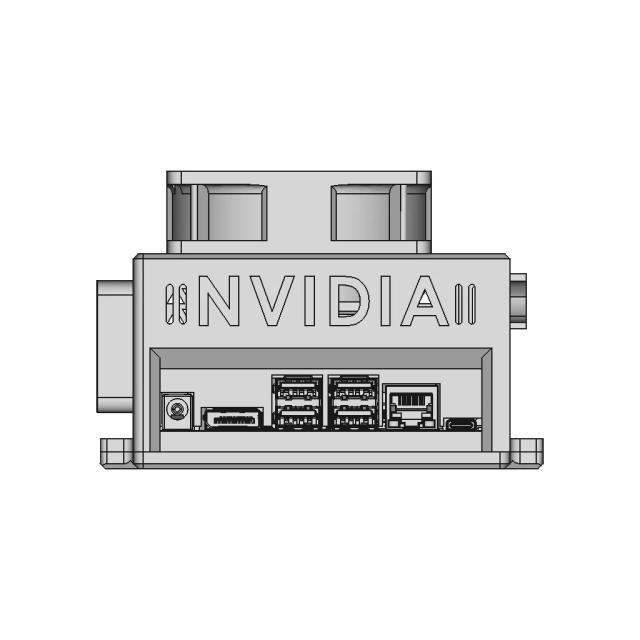 Nvidia Jetson Orin Nano Developer Kit Enclosure/Cover With Fans - Downloadable CAD Representation