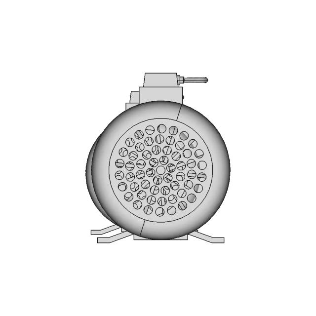 Motor 0.5 Hp | High-Quality CAD Model