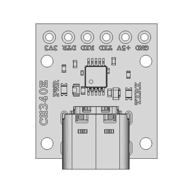 Ch340E | High-Quality CAD Model