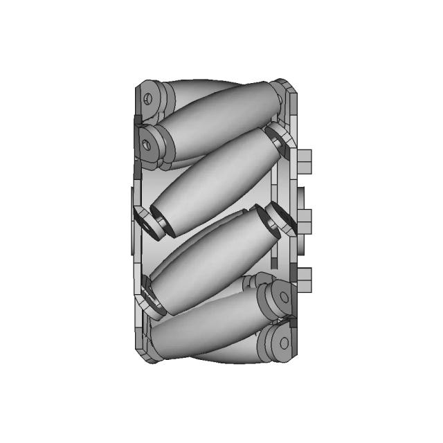 Mecanum Wheels (Placeholder) | High-Quality CAD Model