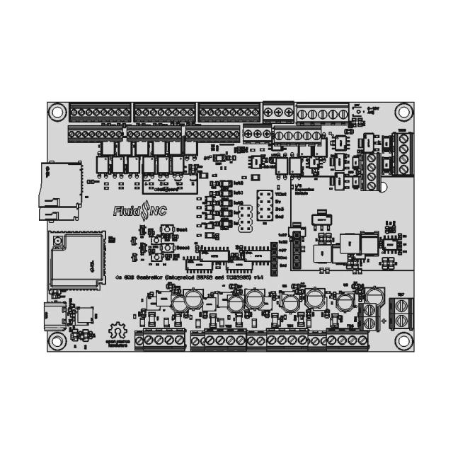 4X Cnc Controller With Esp32 And Tmc2209 | High-Quality CAD Model